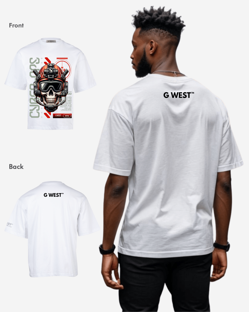 G-WEST CYBER OVERSIZED TEE