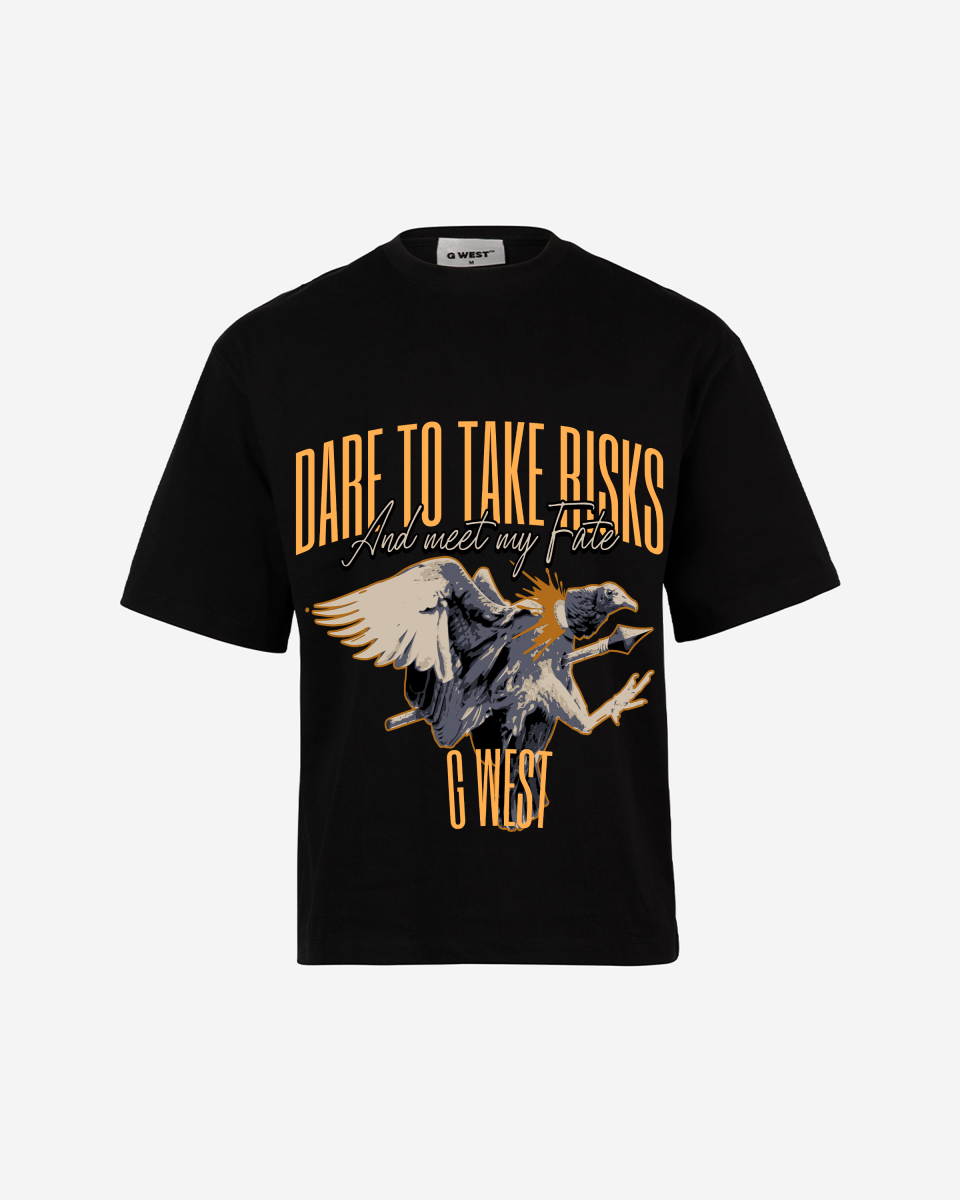 G-WEST Dare To Take Bisks Oversized Tee