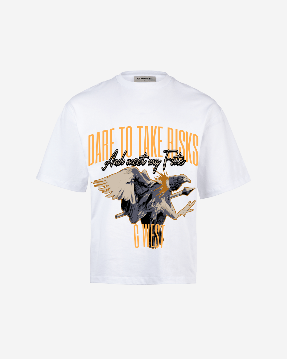 G-WEST Dare To Take Bisks Oversized Tee