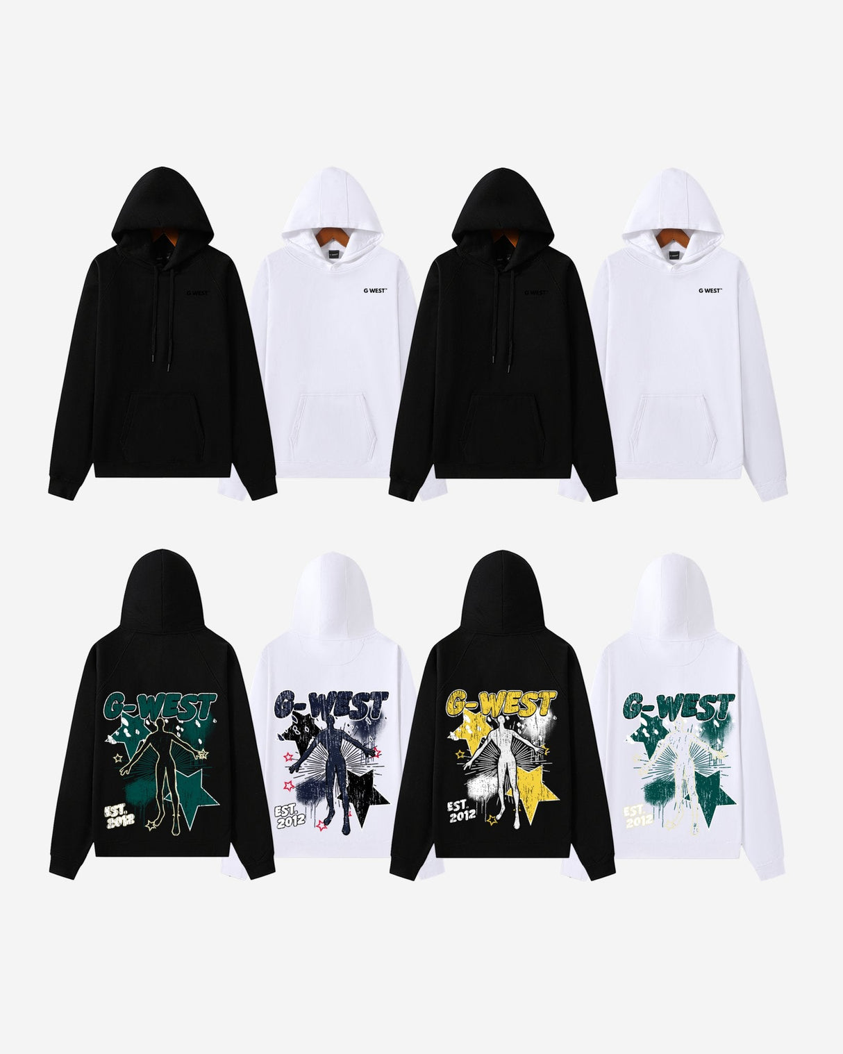 G West Dazzling Dynamo Oversize Hoodie