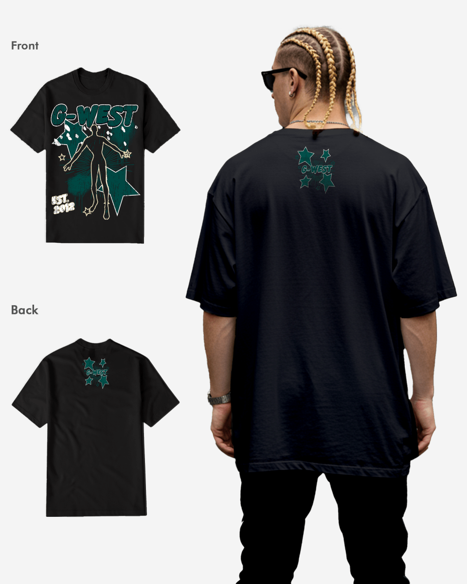 G West Dazzling Dynamo Tee Big and Tall