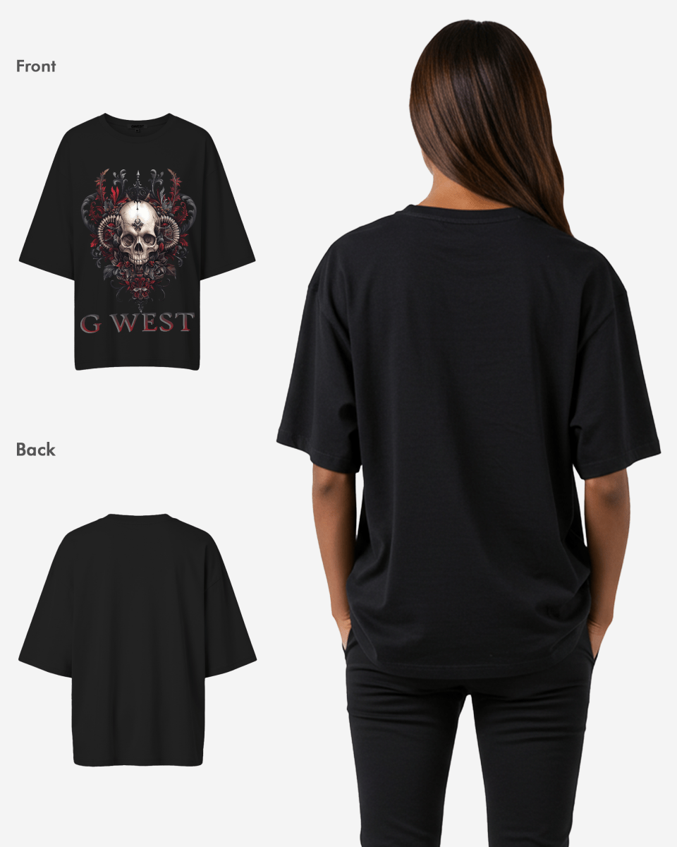 G West Dead Devil Oversized Tee - WOMEN