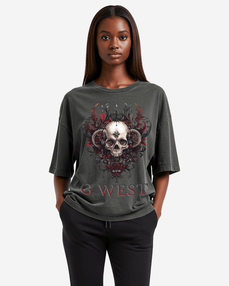 G West Dead Devil Oversized Tee - WOMEN