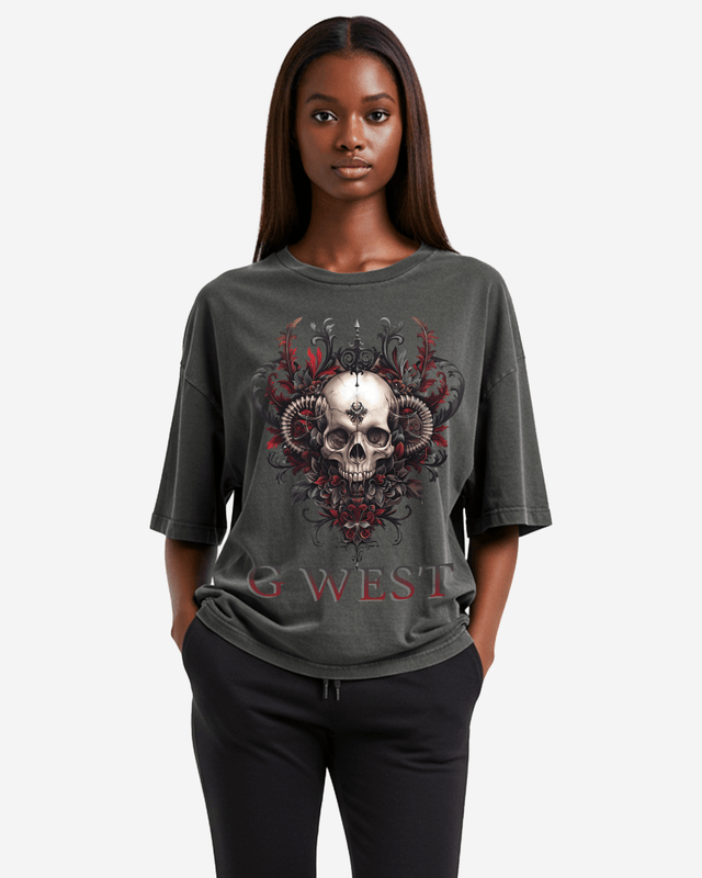G West Dead Devil Oversized Tee - WOMEN