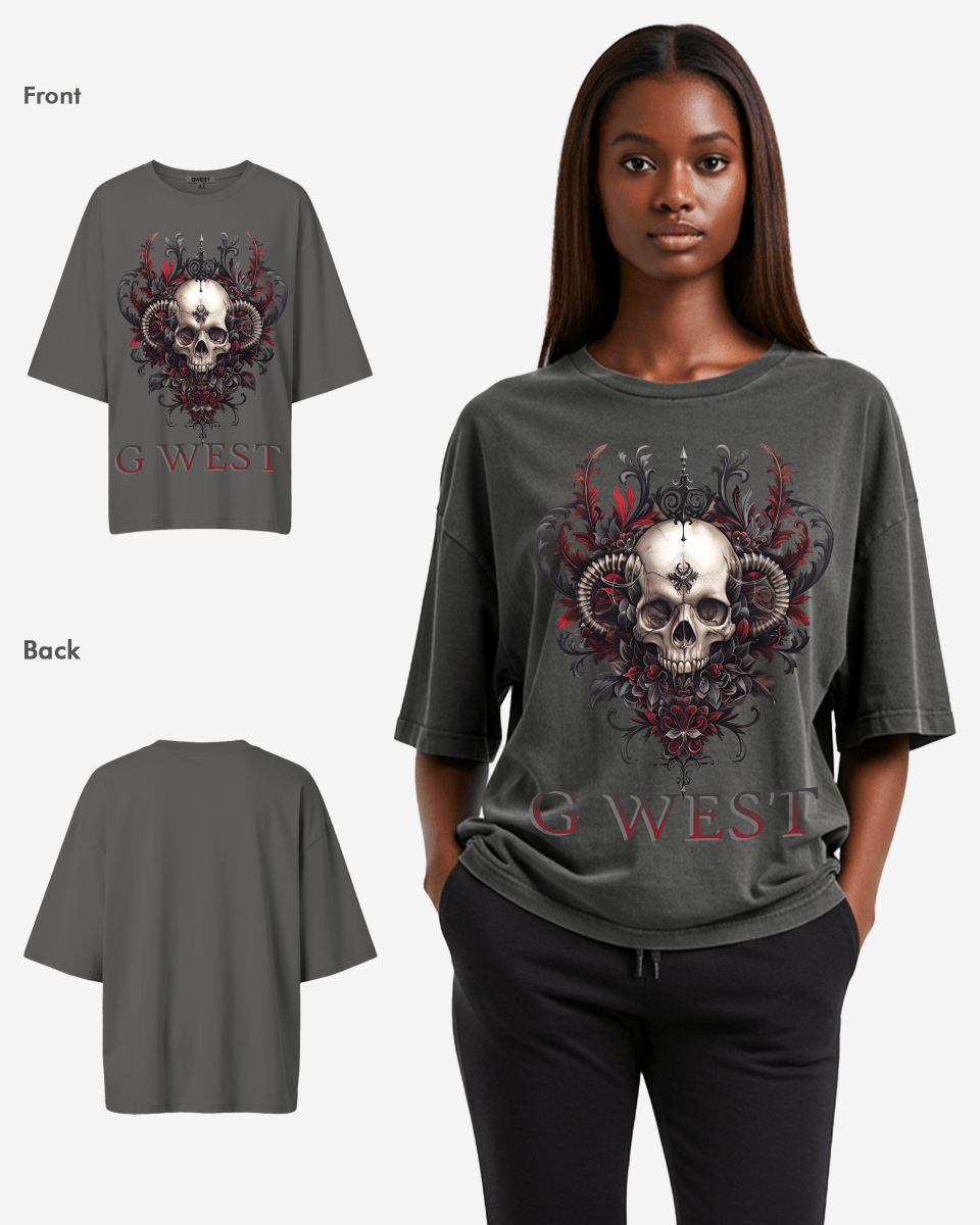 G West Dead Devil Oversized Tee - WOMEN