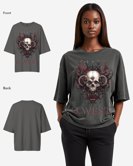 G West Dead Devil Oversized Tee - WOMEN