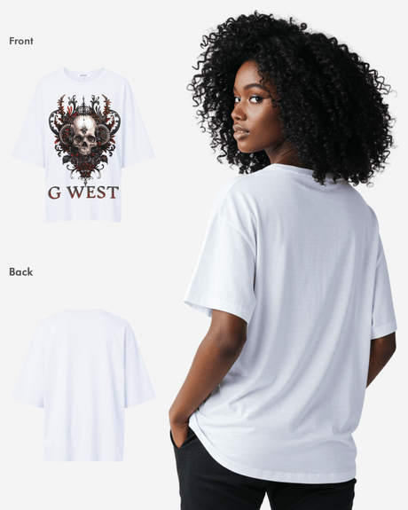 G West Dead Devil Oversized Tee - WOMEN