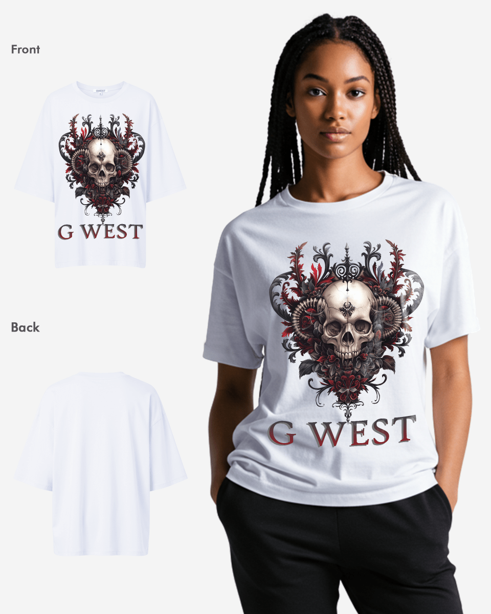 G West Dead Devil Oversized Tee - WOMEN