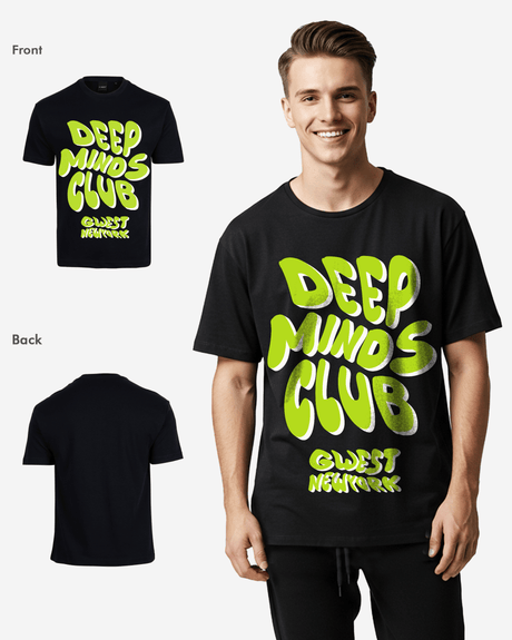 G West Deep Minds Club Oversized Tee