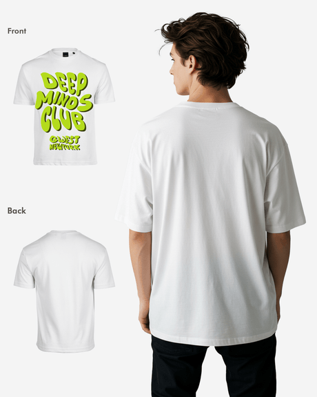 G West Deep Minds Club Oversized Tee