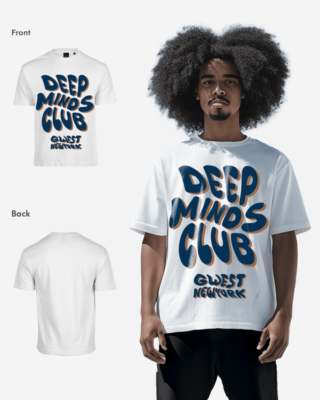 G West Deep Minds Club Oversized Tee