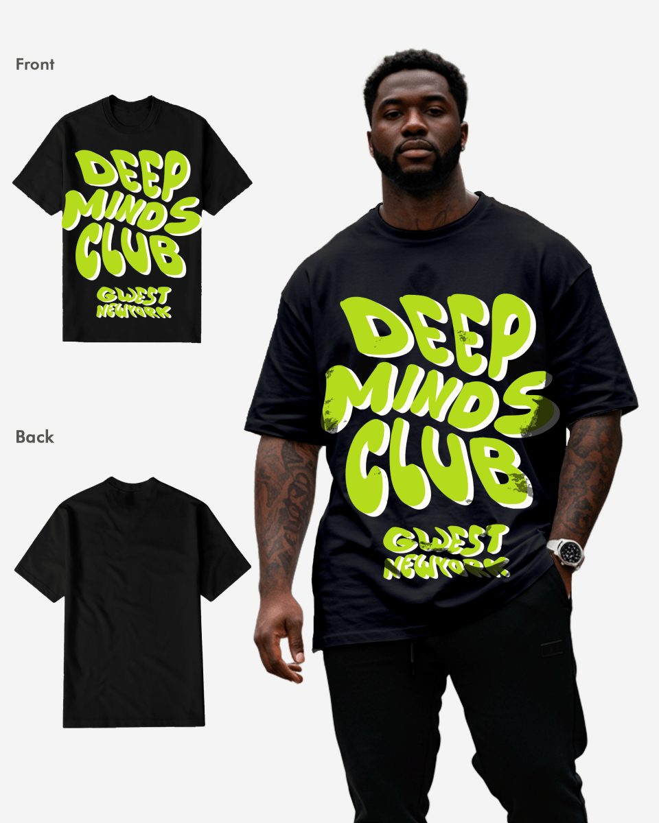 G WEST DEEP MINDS CLUB TEE Big and Tall
