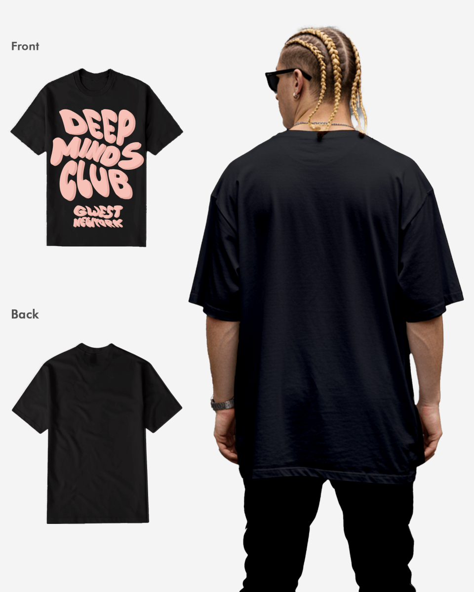 G WEST DEEP MINDS CLUB TEE Big and Tall