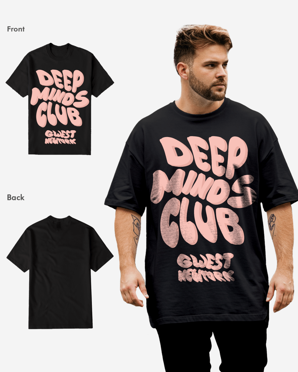 G WEST DEEP MINDS CLUB TEE Big and Tall