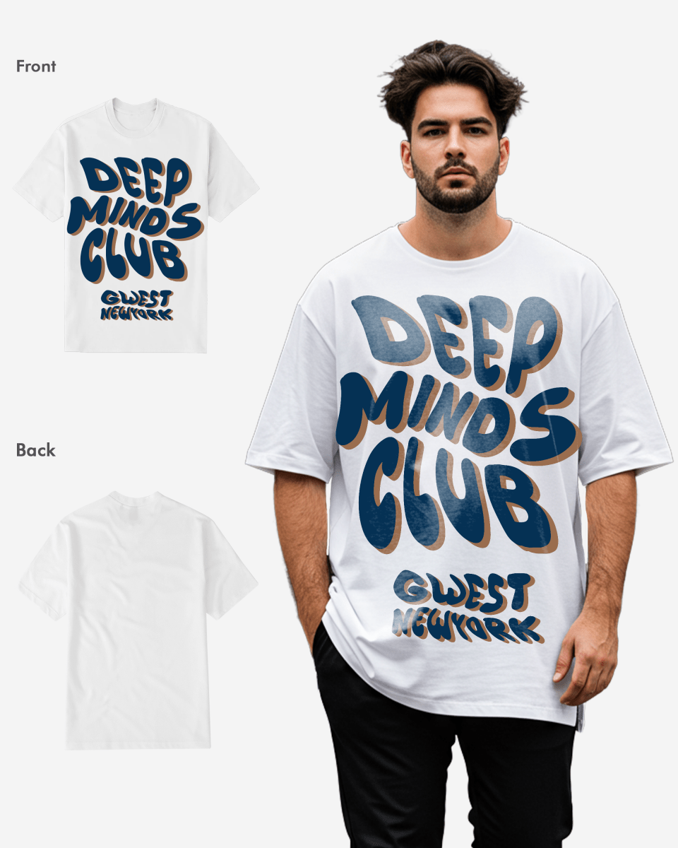 G WEST DEEP MINDS CLUB TEE Big and Tall