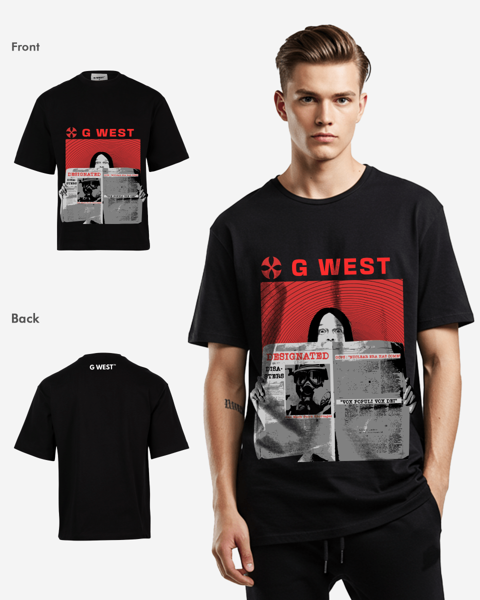 G-WEST DESIGNATED OVERSIZED TEE