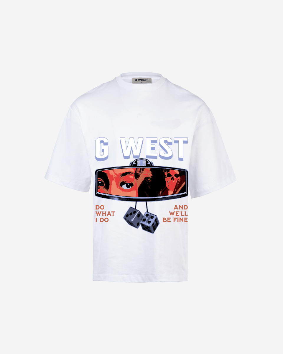 G-WEST DO WHAT I DO OVERSIZED TEE