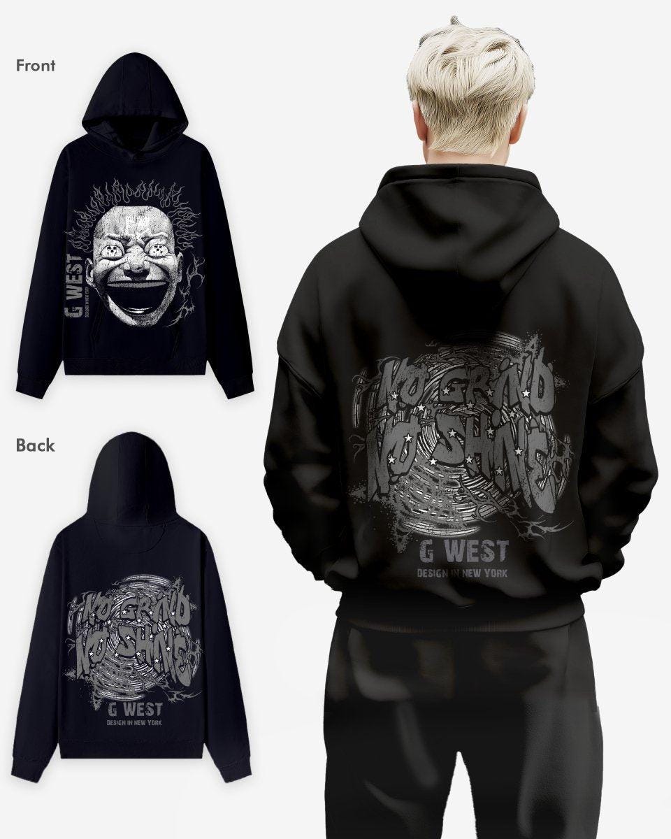 G West Electrical Einstein Oversize Hoodie