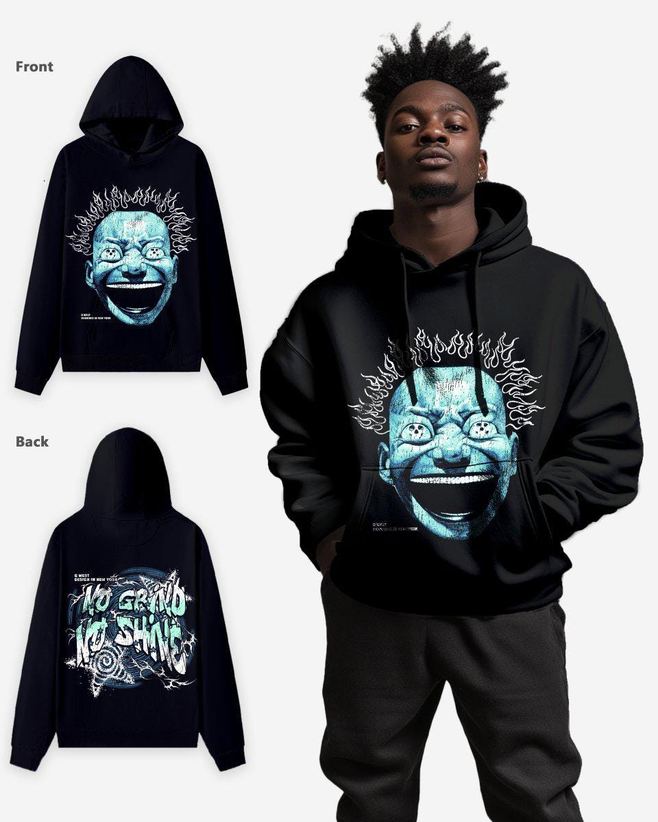 G West Electrical Einstein Oversize Hoodie