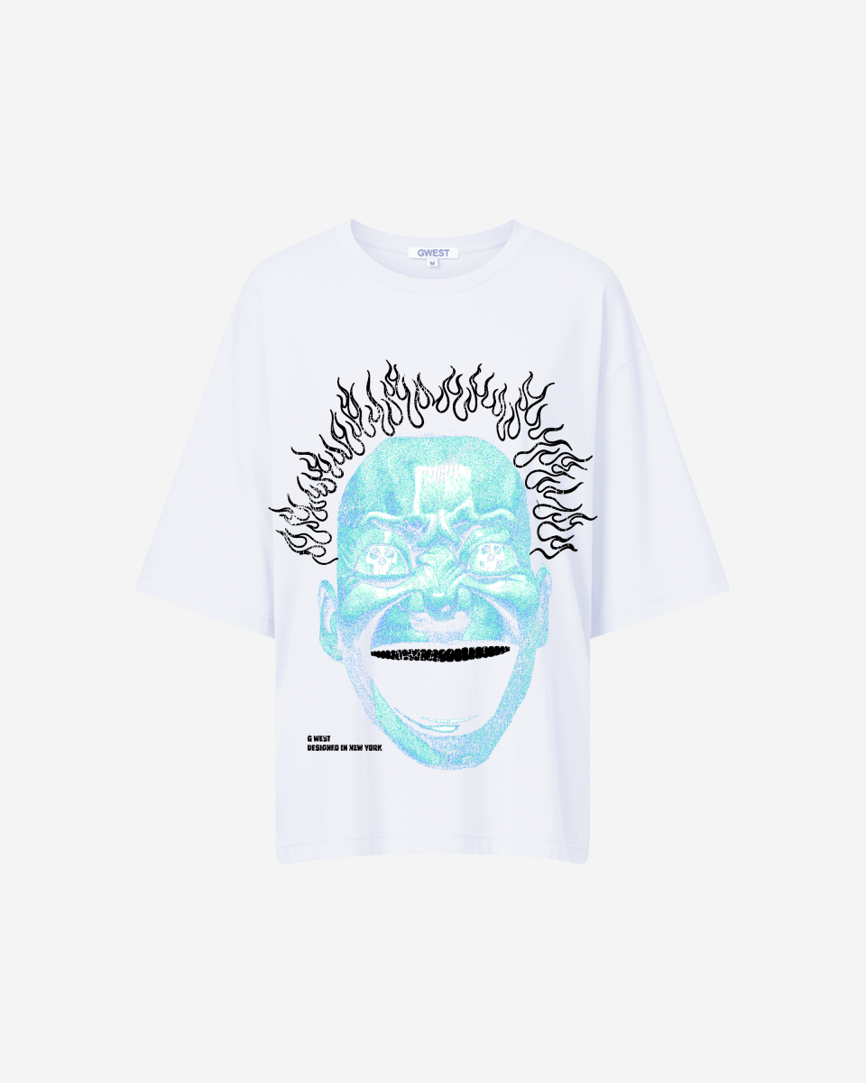 G West Electrical Einstein Oversized Tee -WOMEN