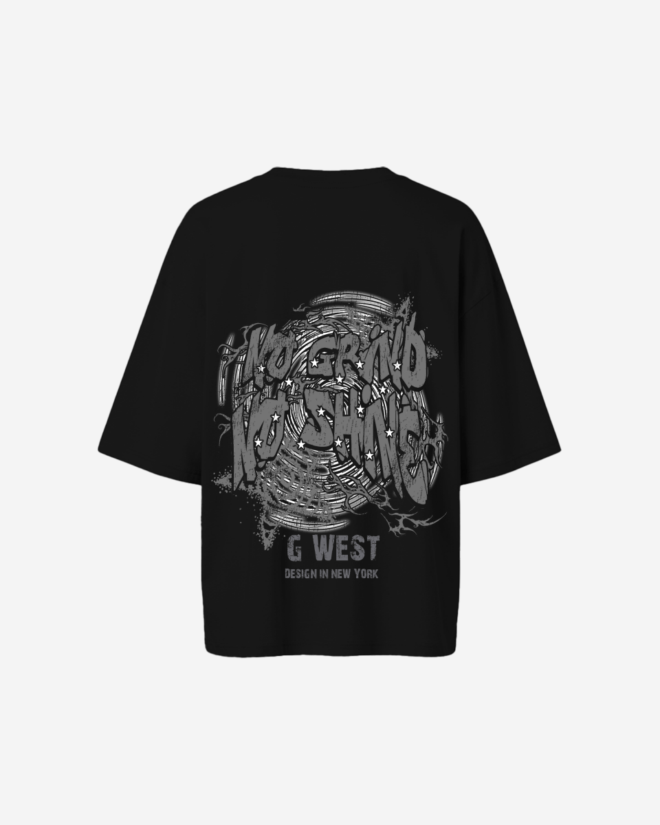 G West Electrical Einstein Oversized Tee -WOMEN