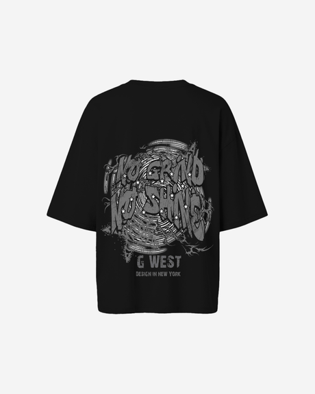 G West Electrical Einstein Oversized Tee -WOMEN