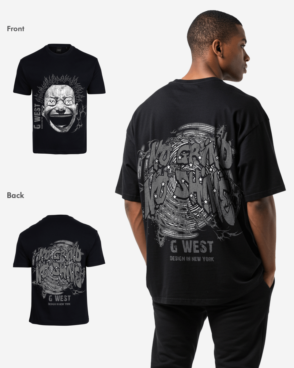 G West Electrical Einstein Oversized Tee