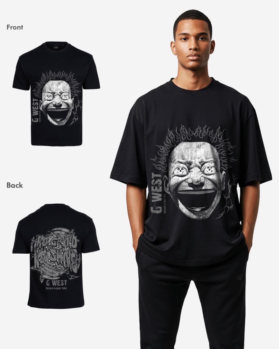 G West Electrical Einstein Oversized Tee