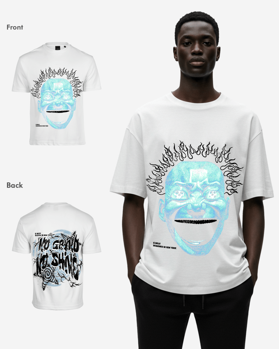 G West Electrical Einstein Oversized Tee