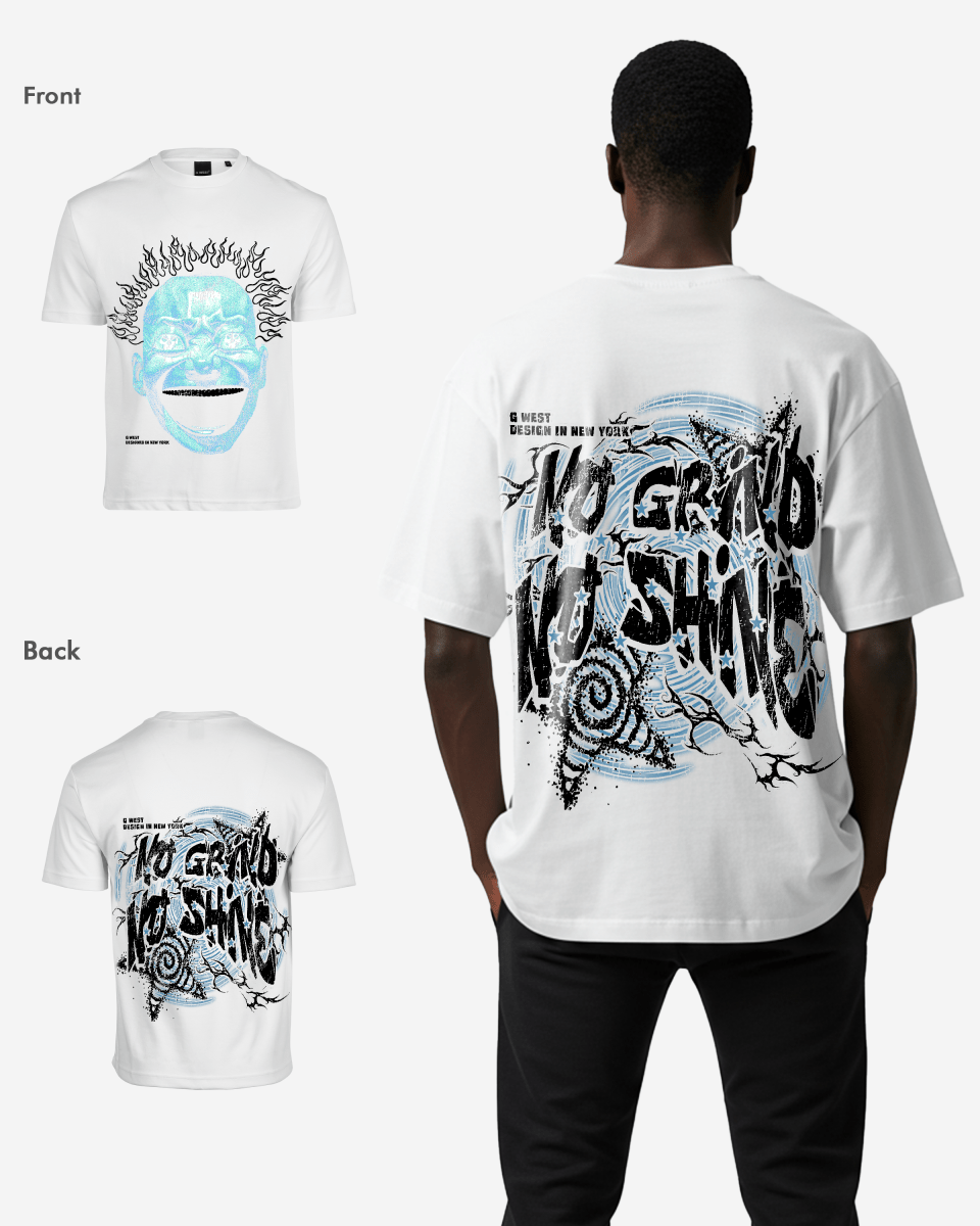 G West Electrical Einstein Oversized Tee