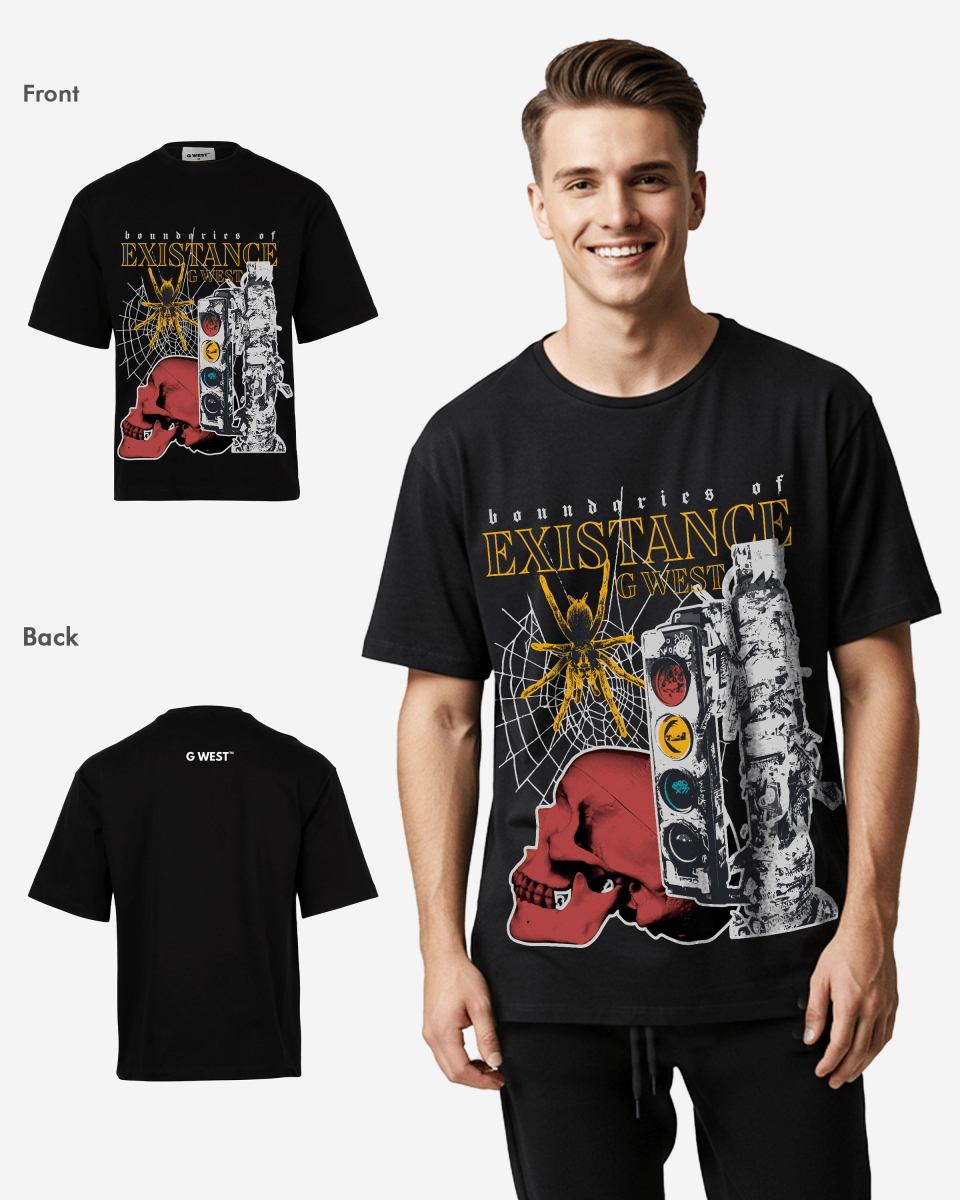 G-WEST EXISTANCE OVERSIZED TEE