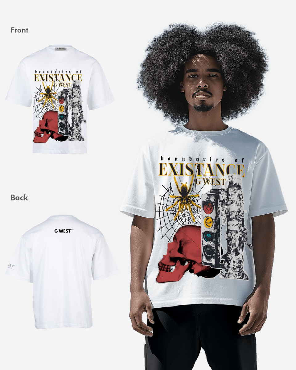 G-WEST EXISTANCE OVERSIZED TEE