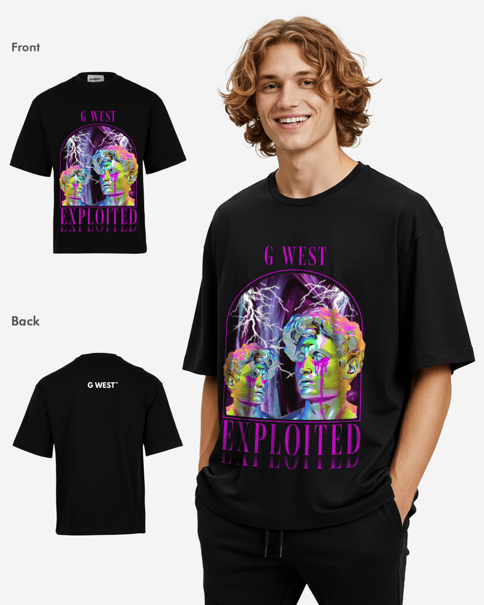 G-WEST Exploited Oversized Tee