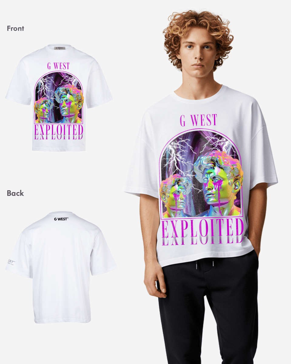 G-WEST Exploited Oversized Tee