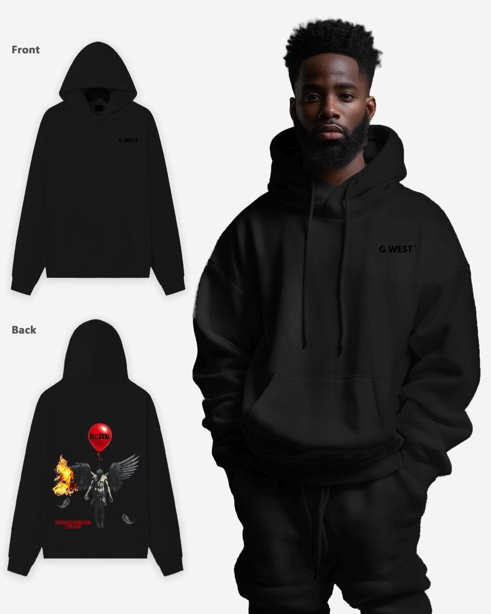 G West Fallen Angel Oversize Hoodie