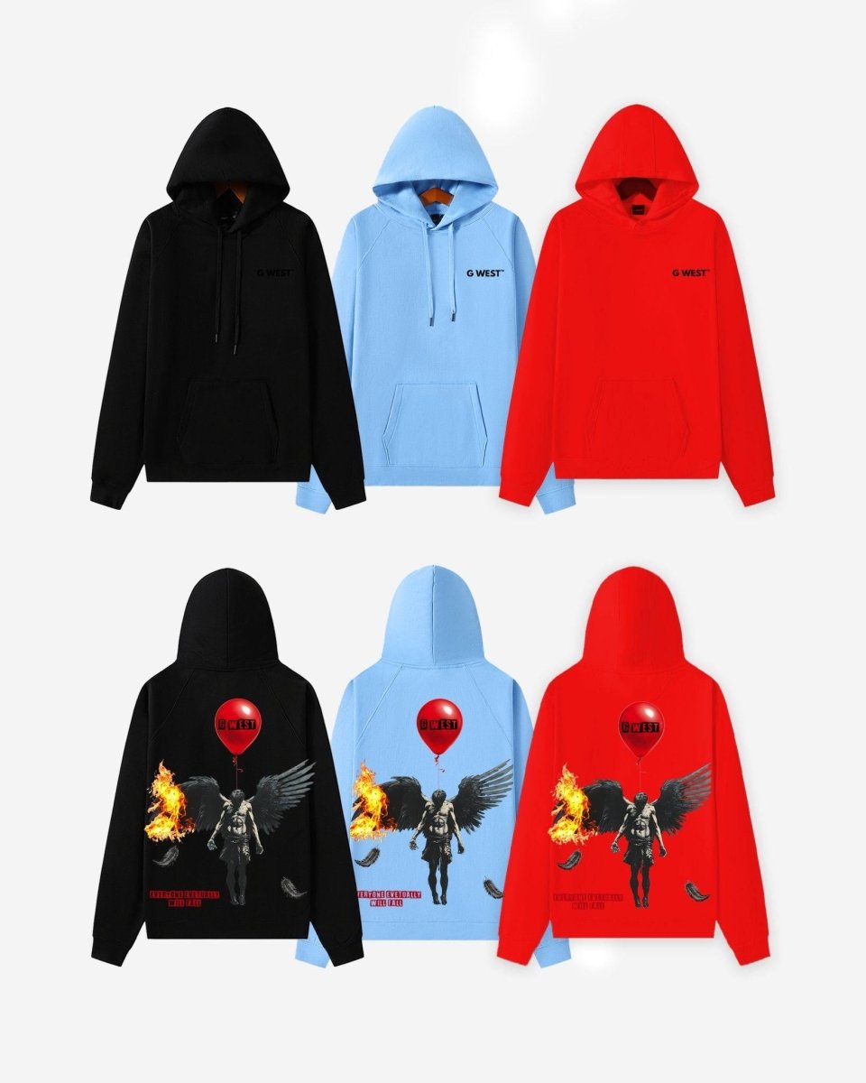 G West Fallen Angel Oversize Hoodie