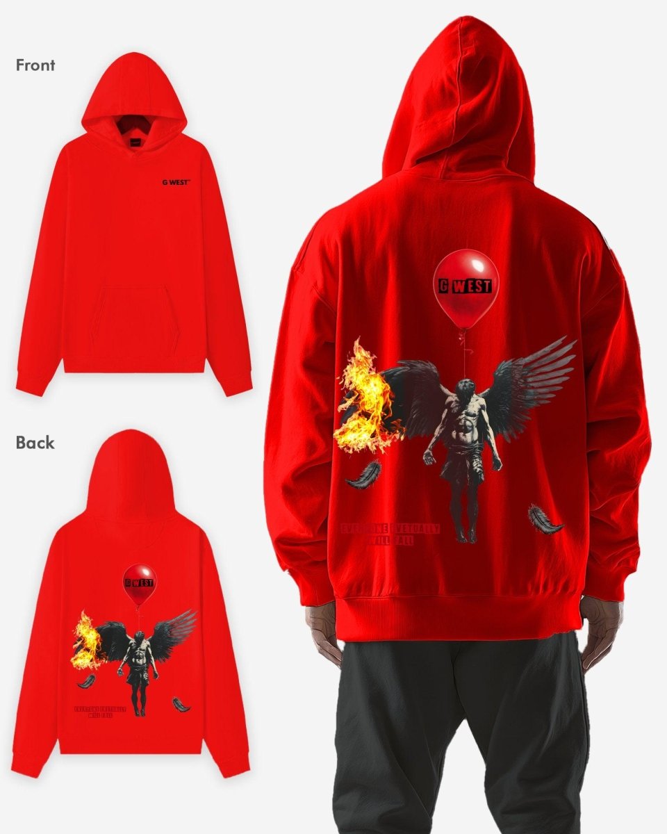 G West Fallen Angel Oversize Hoodie