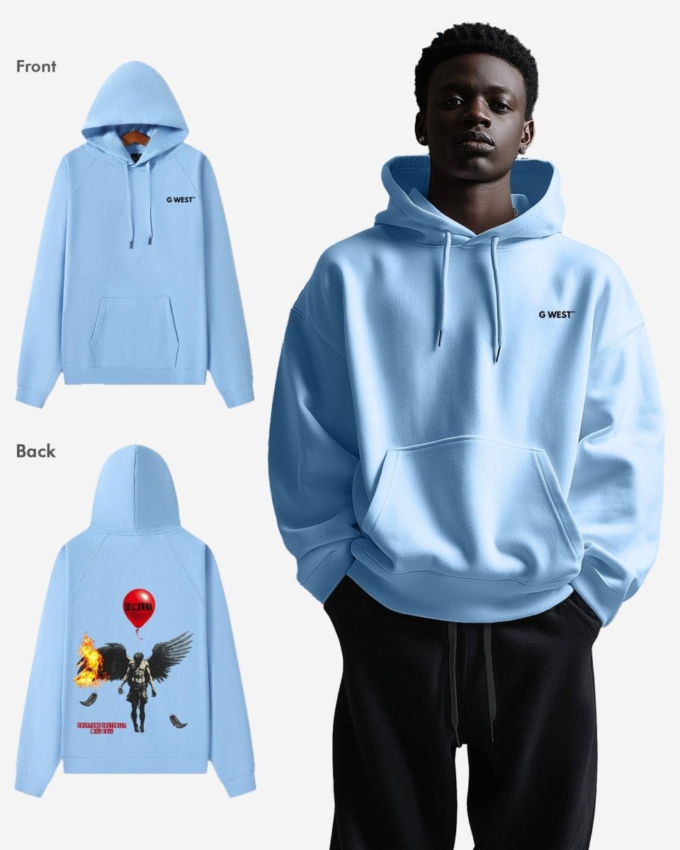 G West Fallen Angel Oversize Hoodie