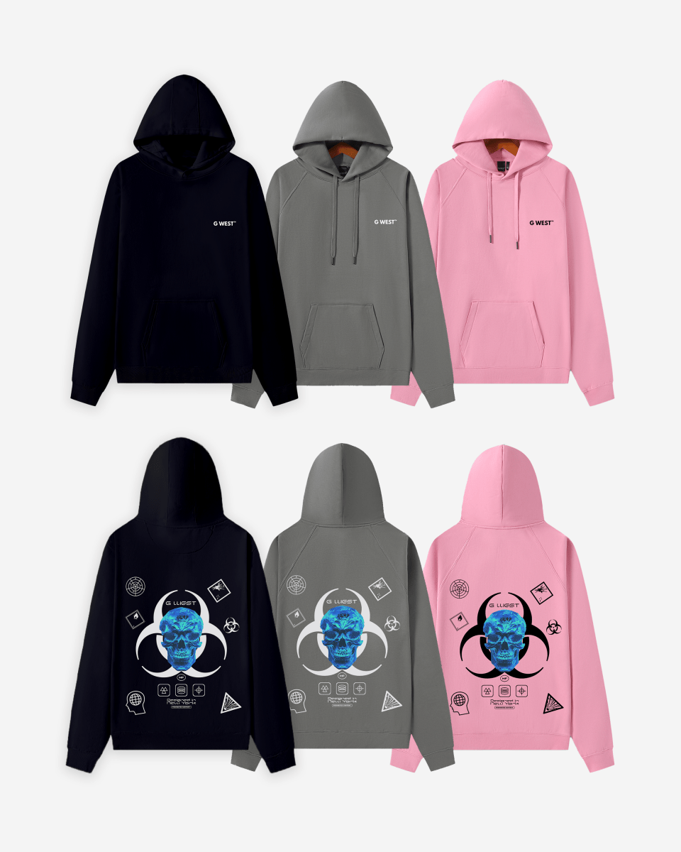 G West False Face Hoodie Mens Style : Gwhlhd9005 - 3 Colors