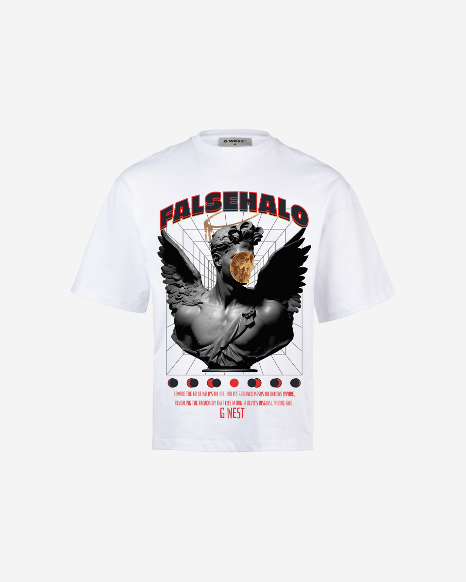 G-WEST FALSEHALO OVERSIZED TEE