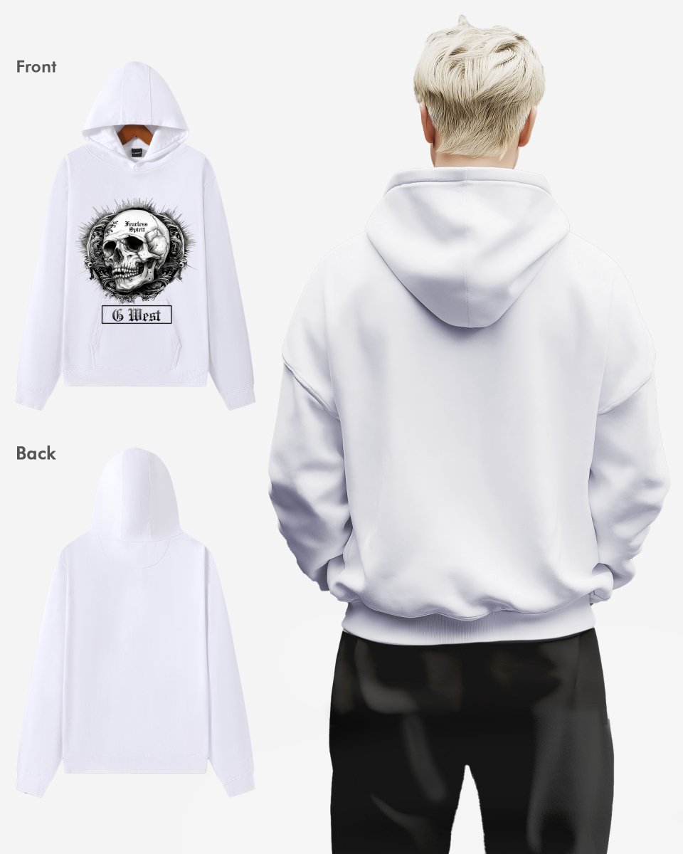 G WEST FEARLESS SPIRIT OVERSIZE HOODIE