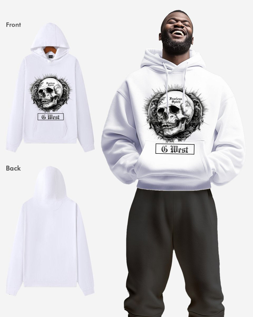 G WEST FEARLESS SPIRIT OVERSIZE HOODIE