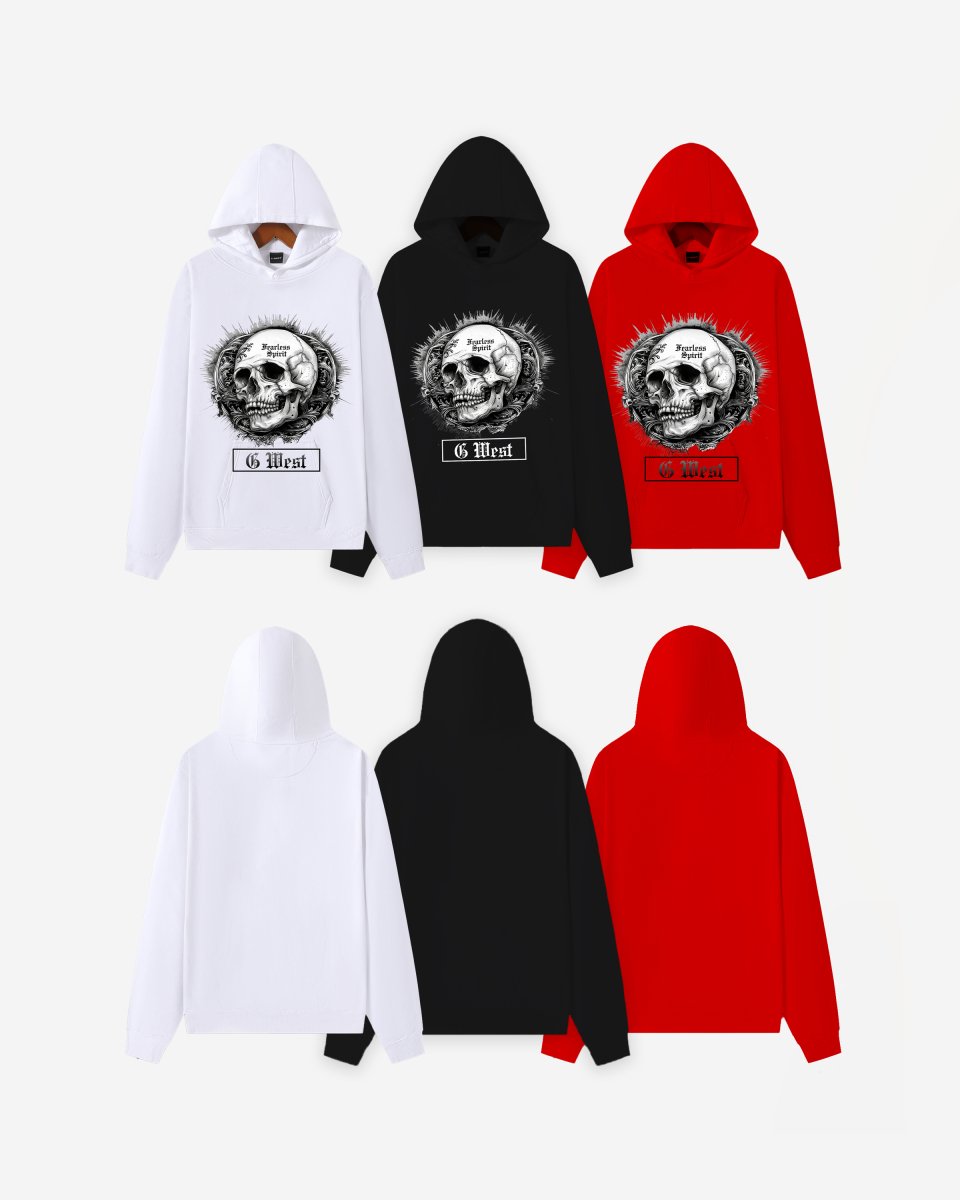 G WEST FEARLESS SPIRIT OVERSIZE HOODIE
