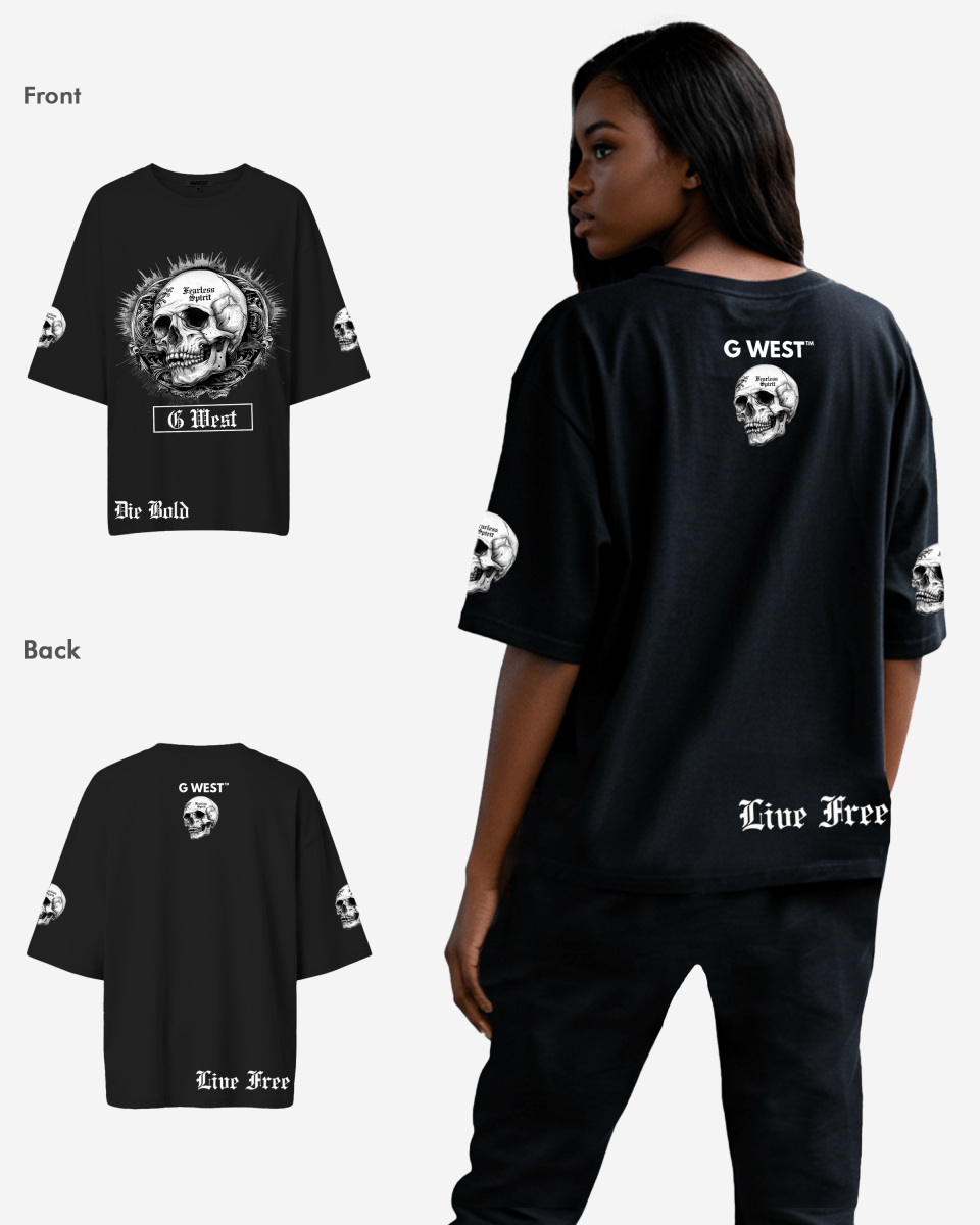 G West Fearless Spirit Oversized Tee -WOMEN