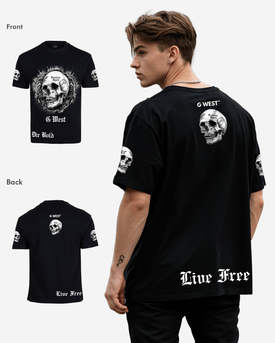 G West Fearless Spirit Oversized Tee