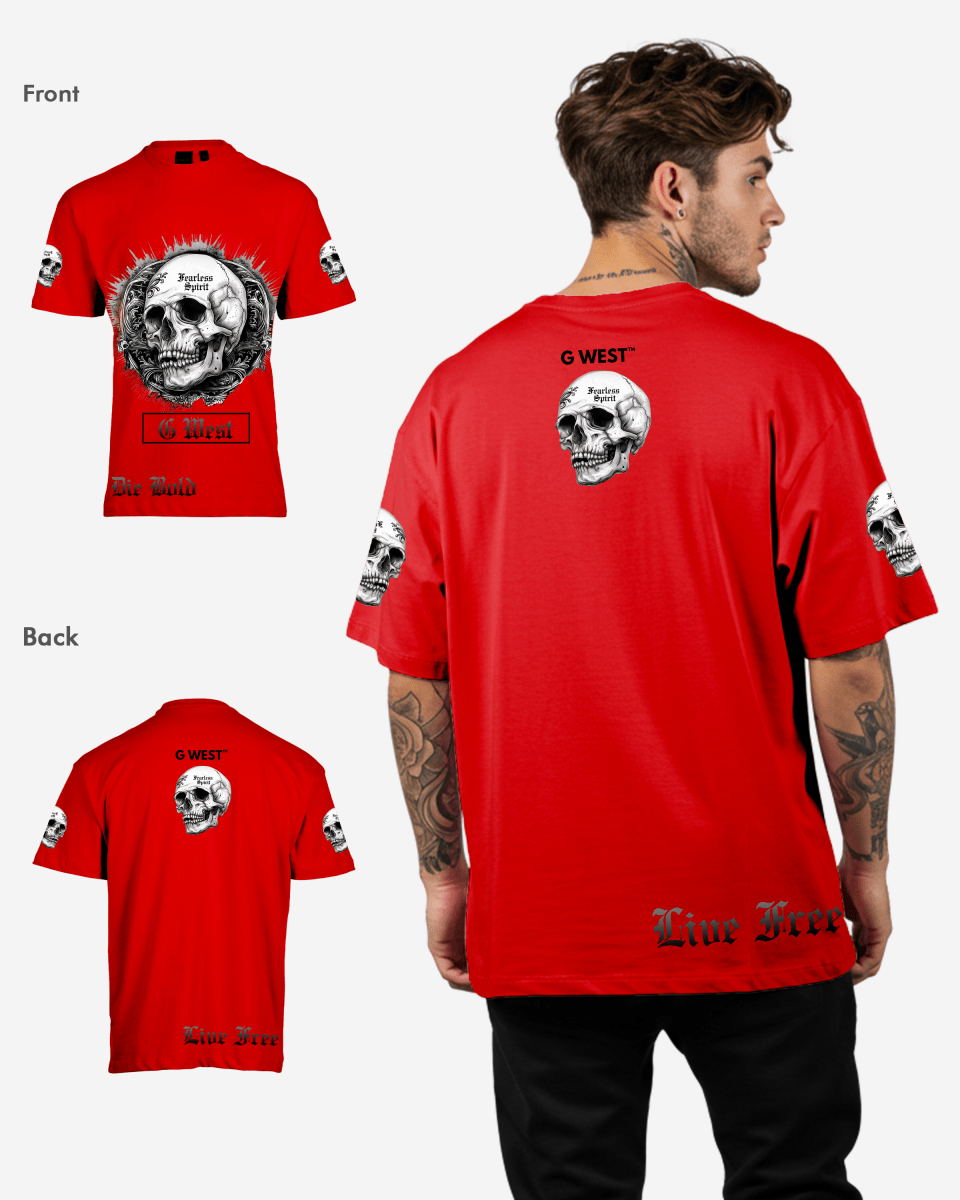 G West Fearless Spirit Oversized Tee