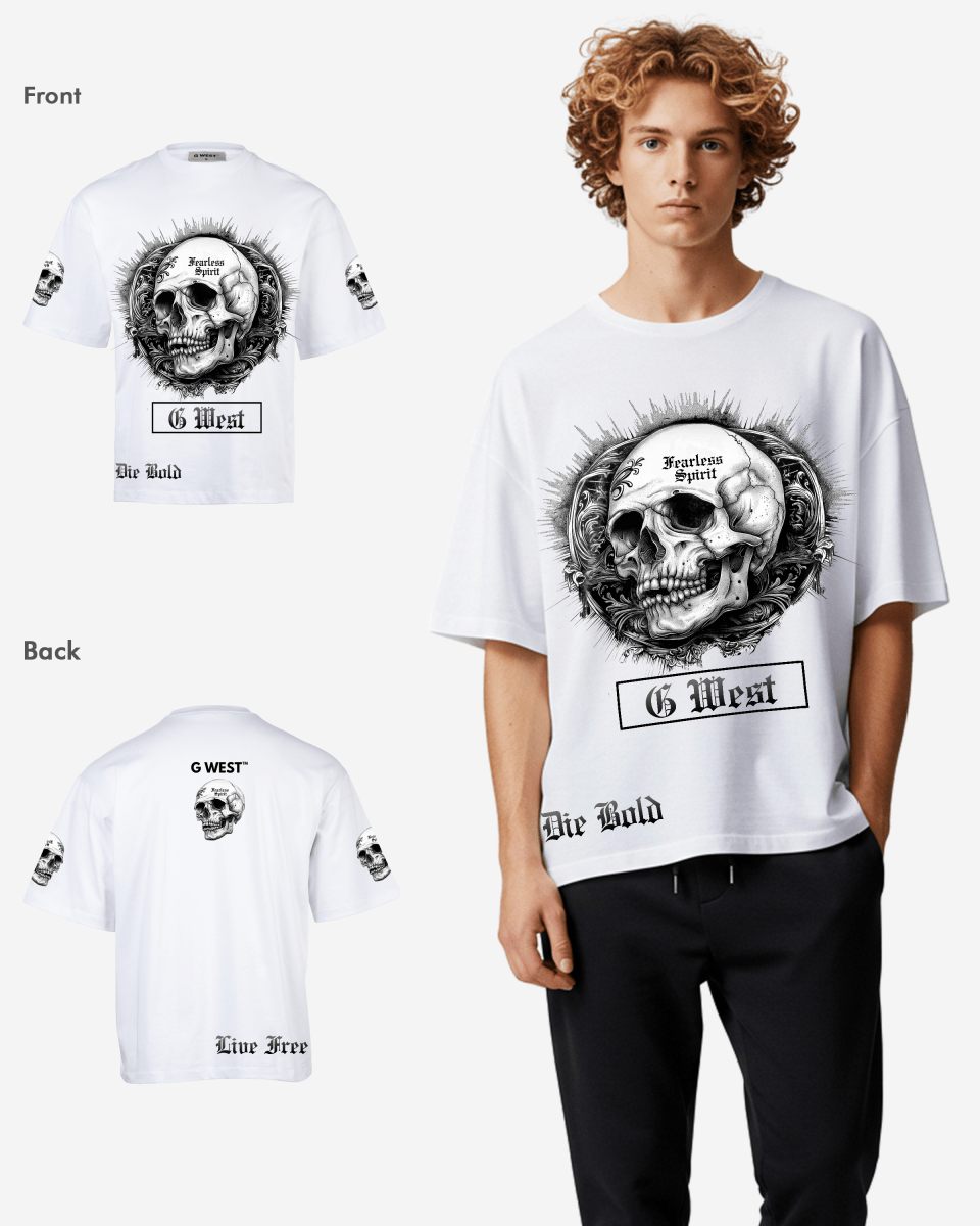 G West Fearless Spirit Oversized Tee
