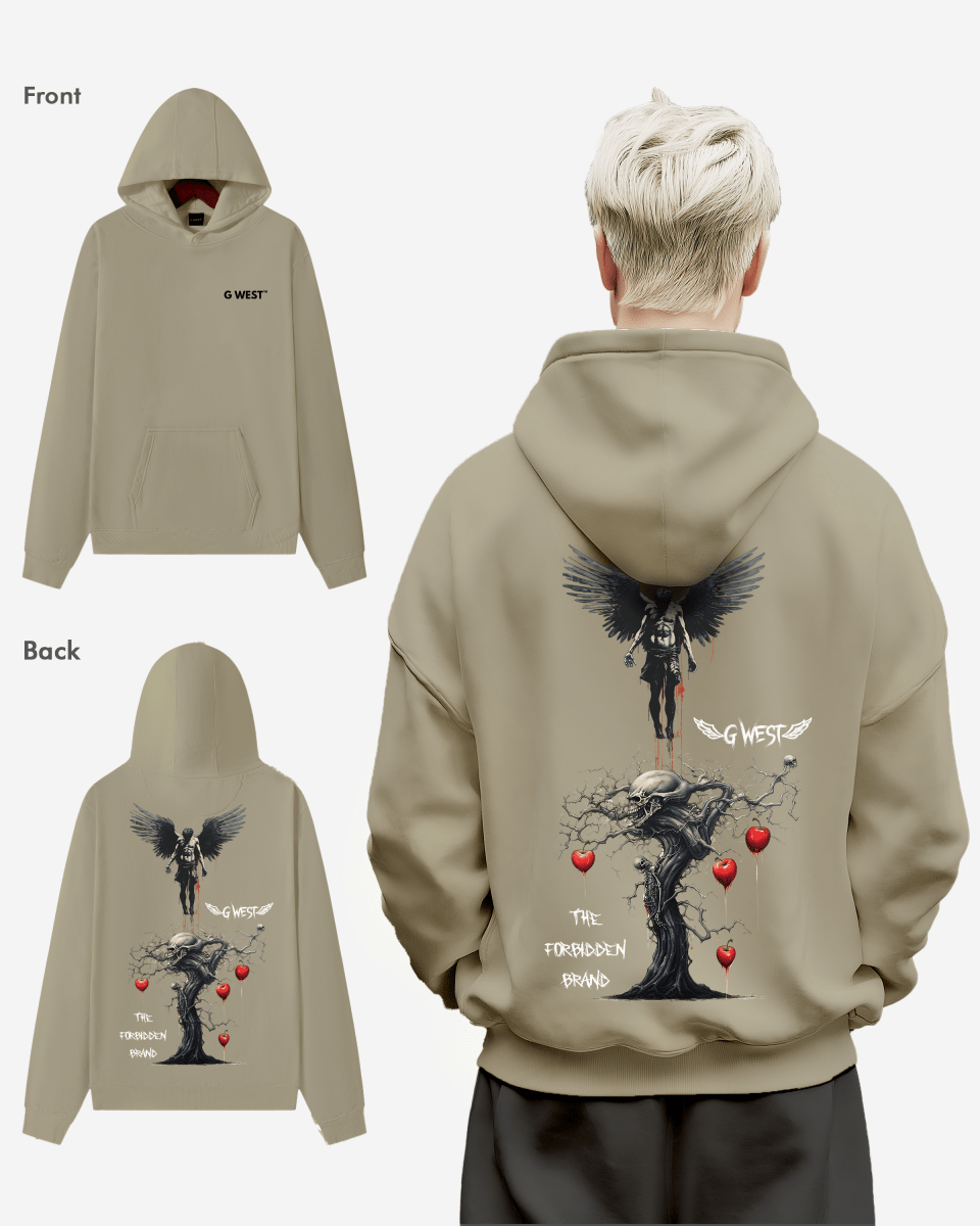 G West Forbidden Brand Heavy Premium Oversize Hoodie