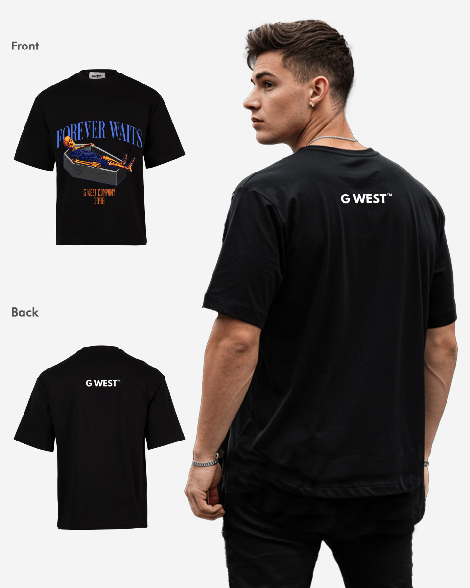 G-WEST Forever Waits Oversized Tee