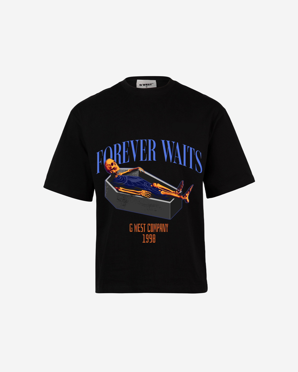 G-WEST Forever Waits Oversized Tee